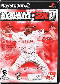 Major League Baseball 2K11 Playstation 2 US box art
